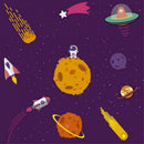 Papel De Parede Infantil Universo