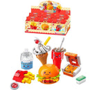 Brinquedo Para Montar Set Build & Fun Fast Food Sortido (display Com 6)