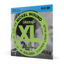Encordoamento Guitarra 8.5-39 D Addario XL Nickel EXL130+