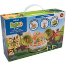 Jogo Diverso Dino 3 Em 1 Com Base, Dino, Ovos E Cestinhas
