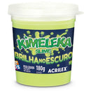 Slime Kimeleka Glow In The Dark - Brilha No Escuro - Display Com 06