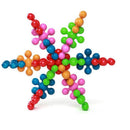 Brinquedo Para Montar Star Plic 30 Peças Coloridas