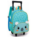 Mochila Infantil Com Rodinha Animais Menino 33cm Sortido
