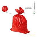 Saco De Lixo 40l Reforçado Vermelho 50 Und