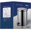 Lixeira ágata Inox Com Pedal 12lts