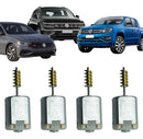 2 Pares Motor Fechadura Trava Elétrica Amarok Jetta Tiguan - UN / 4