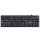 Teclado Usb Multimidia Slim Chocolate - Cabo 1.8m - Vinik - Tc100