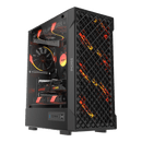 Gabinete Gamer Pcyes Velyr Black Vulcan - Gvlybv