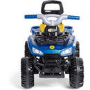 Veículo Para Bebê Cross Up Azul 2 Em 1 Com Som - Suporta Até 30kg