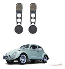 Par Manivela Reguladora Vidro Cromada Esportiva Fusca Até 70