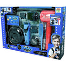 Brinquedo Brincando De Profissões Kit Barbeiro Vip Com 10 Peças E Secador Com Sopro De Ar