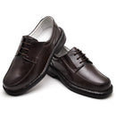 Sapato Conforto Couro Masculino Marrom - RT2002MSTCFE