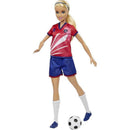 Barbie Profissões Boneca Jogadora De Futebol Uniforme Nº 9