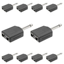Adaptador P10 Mono Para 2 J10 Mono áudio Storm 10 Un