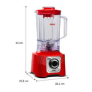 Liquidificador Arno Power Max LN63 1400W Vermelho 127V
