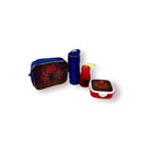 Kit Mochila Escolar Infantil Homem Aranha Cor: Azul
