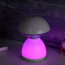 Luminária Abajur Led Recarregável Cogumelo 7 Cores