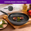 Frigideira Rochedo Robusta Grafite 26cm - CXM / 6