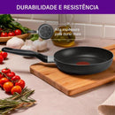 Frigideira Rochedo Robusta Grafite 20cm - CXM / 6