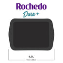 Assadeira Retangular Rochedo Dura+ Antiaderente 44x30cm - CXM / 6