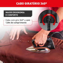 Ferro a Seco Arno Drygliss FS31 1200W Preto/Terracota 220V