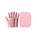 Par Luvas Meias Hidratantes Gel Silicone Tratamento Mãos Pés