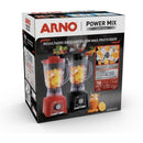 Liquidificador Arno Power Mix LQ34 700W Limpa Fácil Vermelho 127V