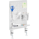 Pegboard Office Painel Organizador Fortrek Grid Space 42x48 Branco