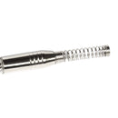 Conector P10 Macho Linha Mono Com Mola Espacada Ponta Gold Baquelite Storm 10 Unidades