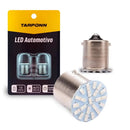 LÂMPADA TARPONN LED 67 BA15S-3014-22SMD AMARELA 1 POLO 12V
