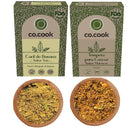 Kit 2 Temperos Funcionais 100% Natural Caril De Banana E Cuscuz Marroquino 150g - UN / 2