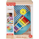 Fisher-price Wood Mesa Musical Com Instrumentos 3 Em 1