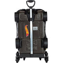 Mochila Infantil Com Rodinha Hotwheels Night Shifter Cinza