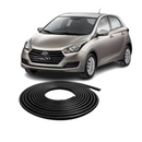 Borracha Protetora Borda Porta Preta Hb20 Sedan 10m 7x14