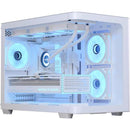 Gabinete Gamer Aerocool ATX P300C Branco Lateral Vidro