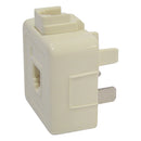 PLUG ADAPTADOR FONE/FAX DUPLOC/JACK - PC / 10