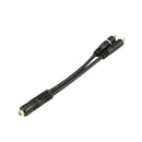 Cabo Y 2m + 1f 20cm Preto C/10 Permak
