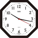 Relógio De Parede Oitavado Preto 22cm