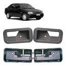 Kit Completo Gatilho Maçaneta Interna + Moldura Escort 93-96