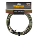 Cabo P10 Prowire Em L Tweed Dourado/verde 3,05m Wireconex
