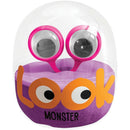 Massa Para Modelar Criativa Stica E Pula Look Monster (s) - Display Com 18