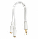 Cabo P2 Stereo Para 2 X P2 Femea Stereo 15cm Storm 10 Un