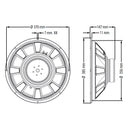 Alto-falante 250w 15 Pol 8 Ohms Wf380500b8 Atk