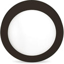 Luminária Led De Sobrepor 18w 6500k Redonda Preta