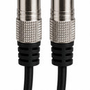 Cabo P2 X P2 Stereo Gold Metal 1,8m Storm