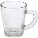 Caneca De Vidro Café Lisa 70ml Jogo Com 6 Unidades