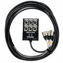 Medusa Multicabo 06 Vias Xlr / Xlr 20 Metros Wireconex