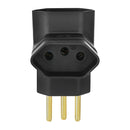 Adaptador 2p+t-34 Preto Cb Benjamim Margirius