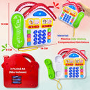 Telefone Musical Infantil De Brinquedo Casinha Com Som