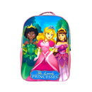 Kit Estojo, Lancheira E Mochila Infantil Princesa Rosa